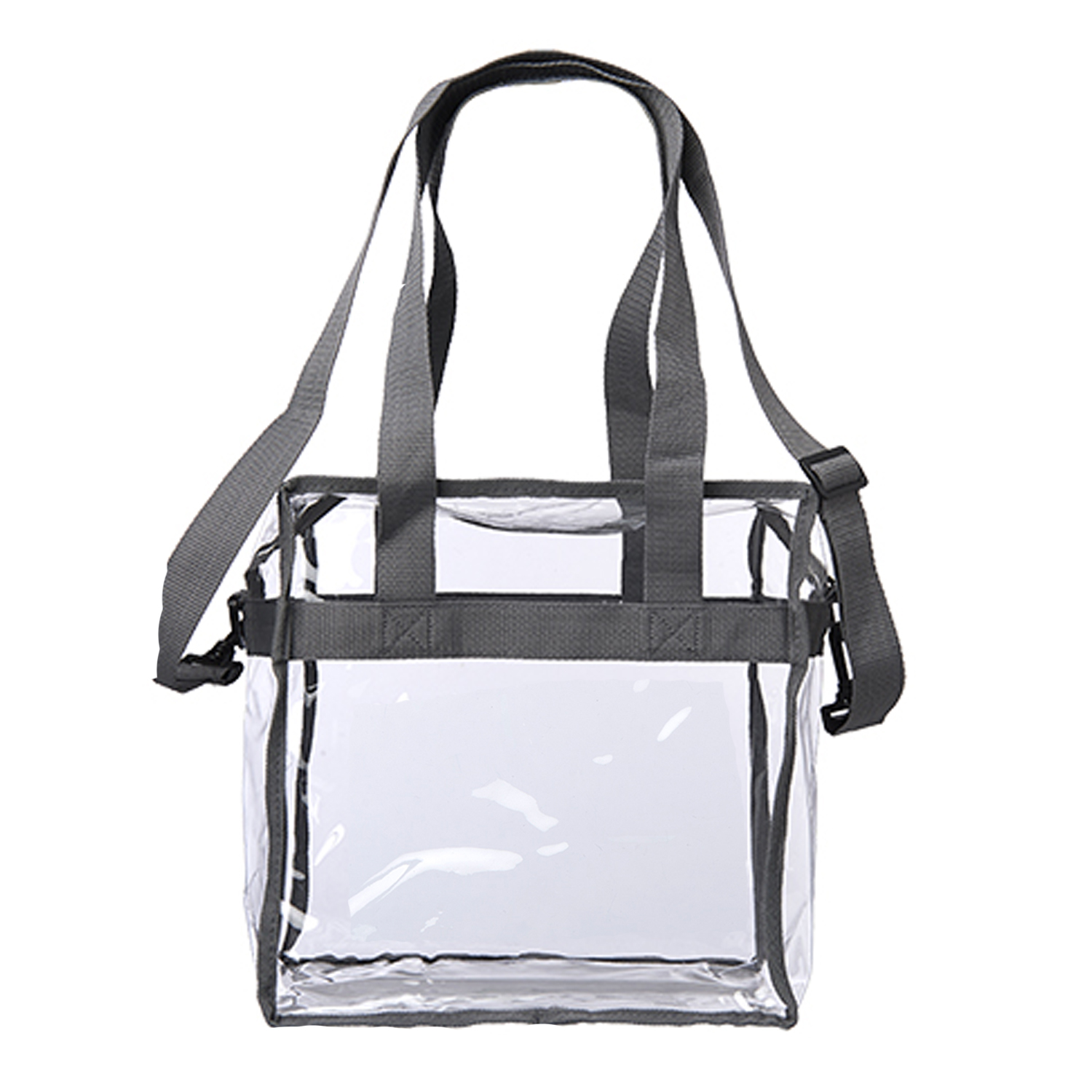 Transparent Tote Bag with Zipper 3