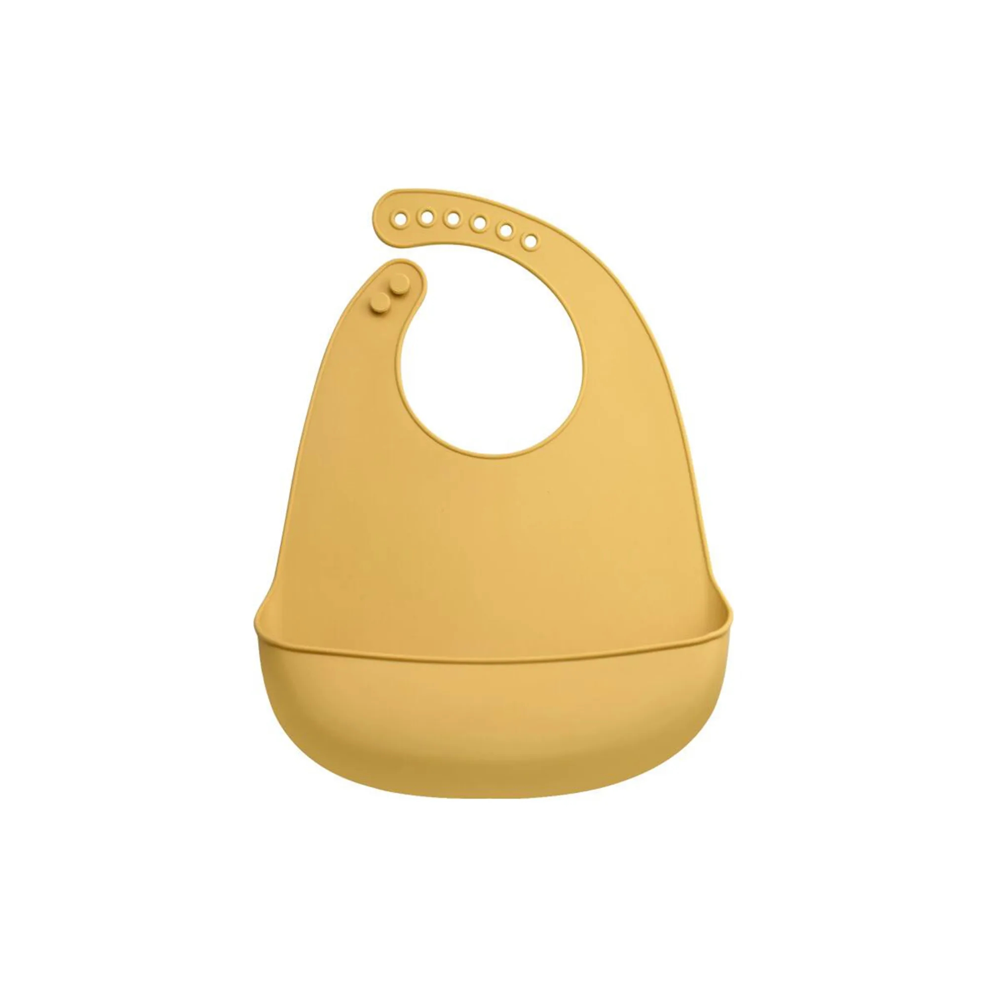 6 Buckle Silicone Baby Bib 11