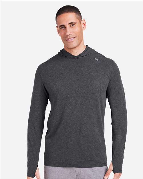 Men's Carrollton Lightweight Hooded Long Sleeve T-Shirt - TM405H 9