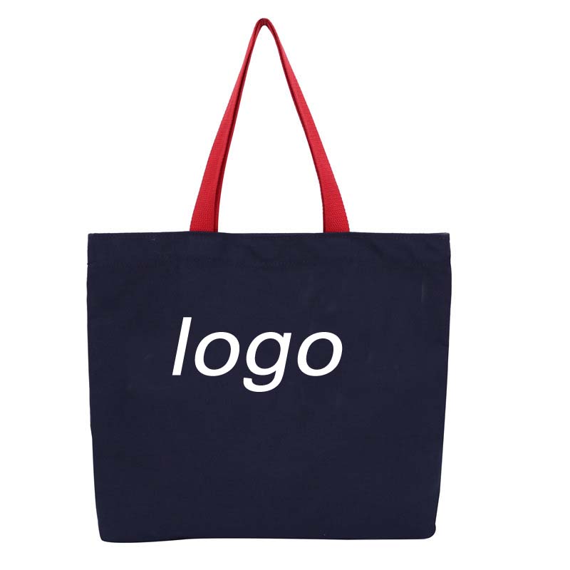 Customize Single Shoulder Canvas Tote Bag, custom tote bag with logo imprint 3
