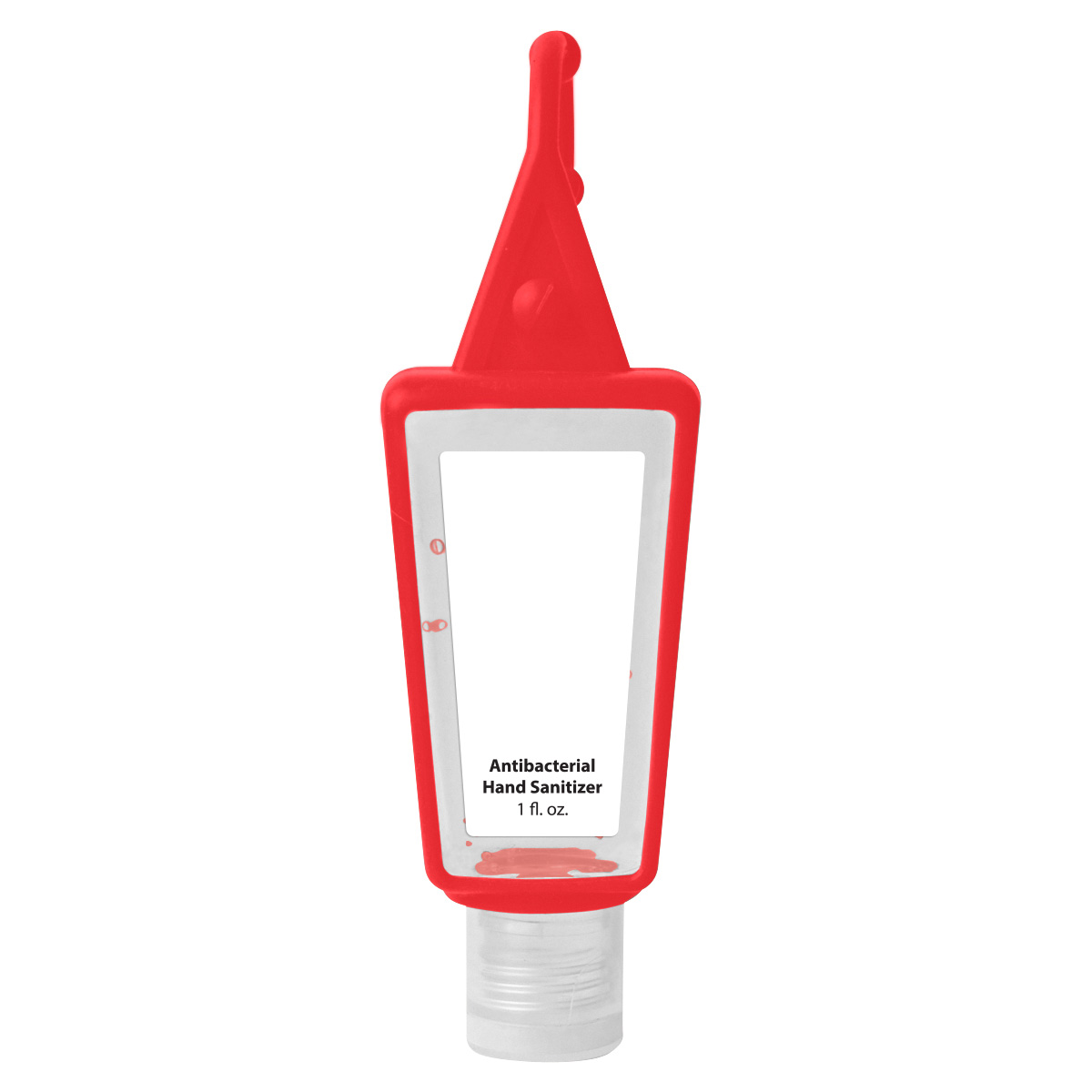 1 Oz. Hand Sanitizer In Silicone Holder 15