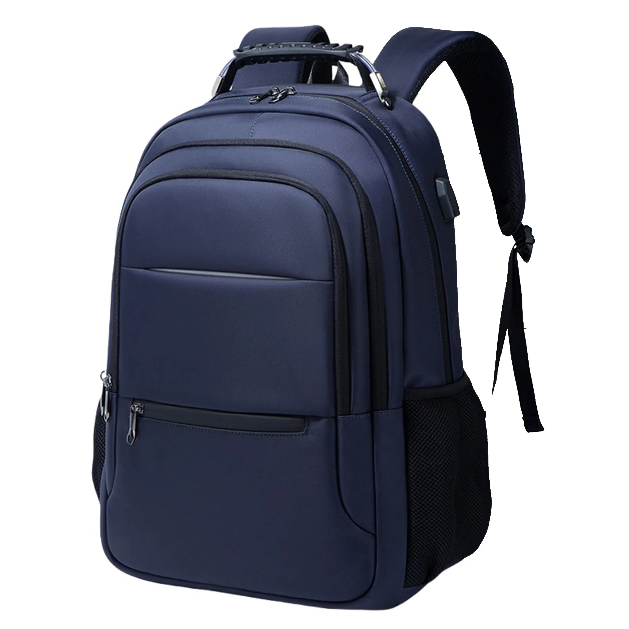 Customized Laptop Business Travel Backpacks With USB Port 8