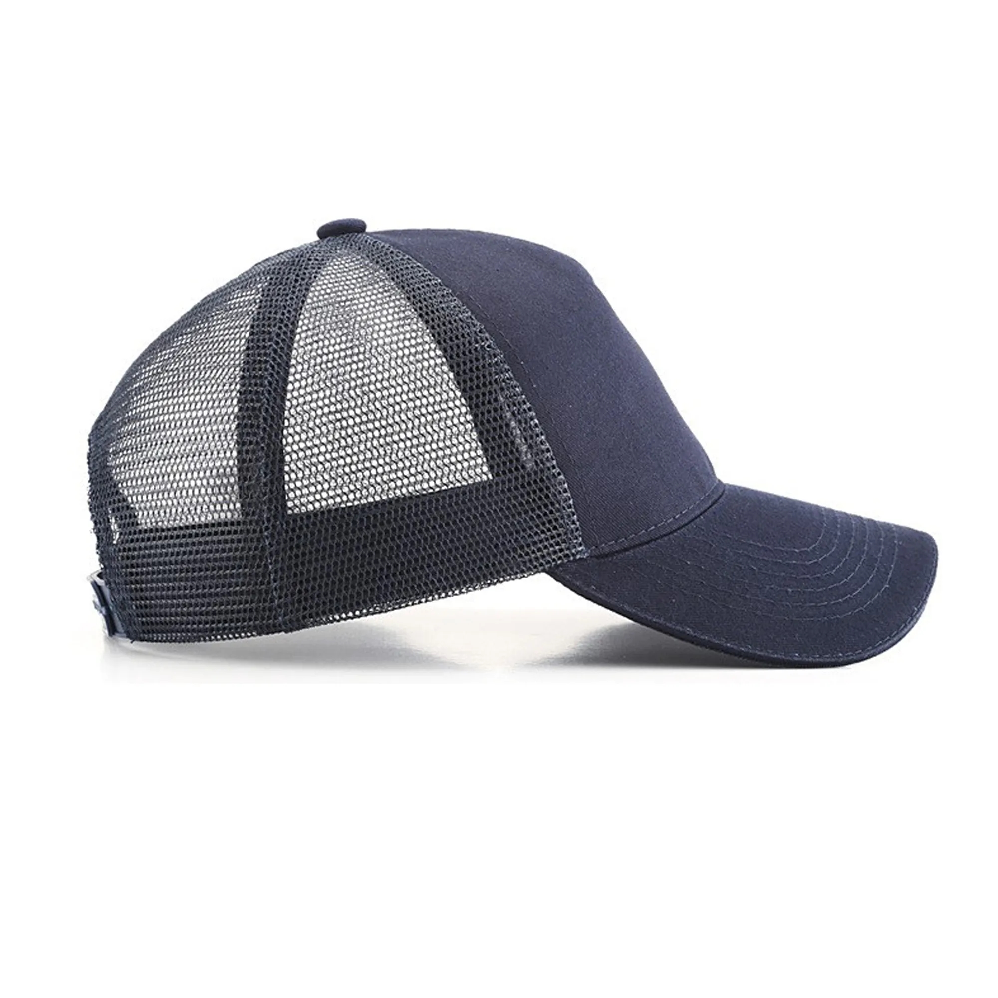 5 Panel Cotton Baseball Cap w/ Mesh 2