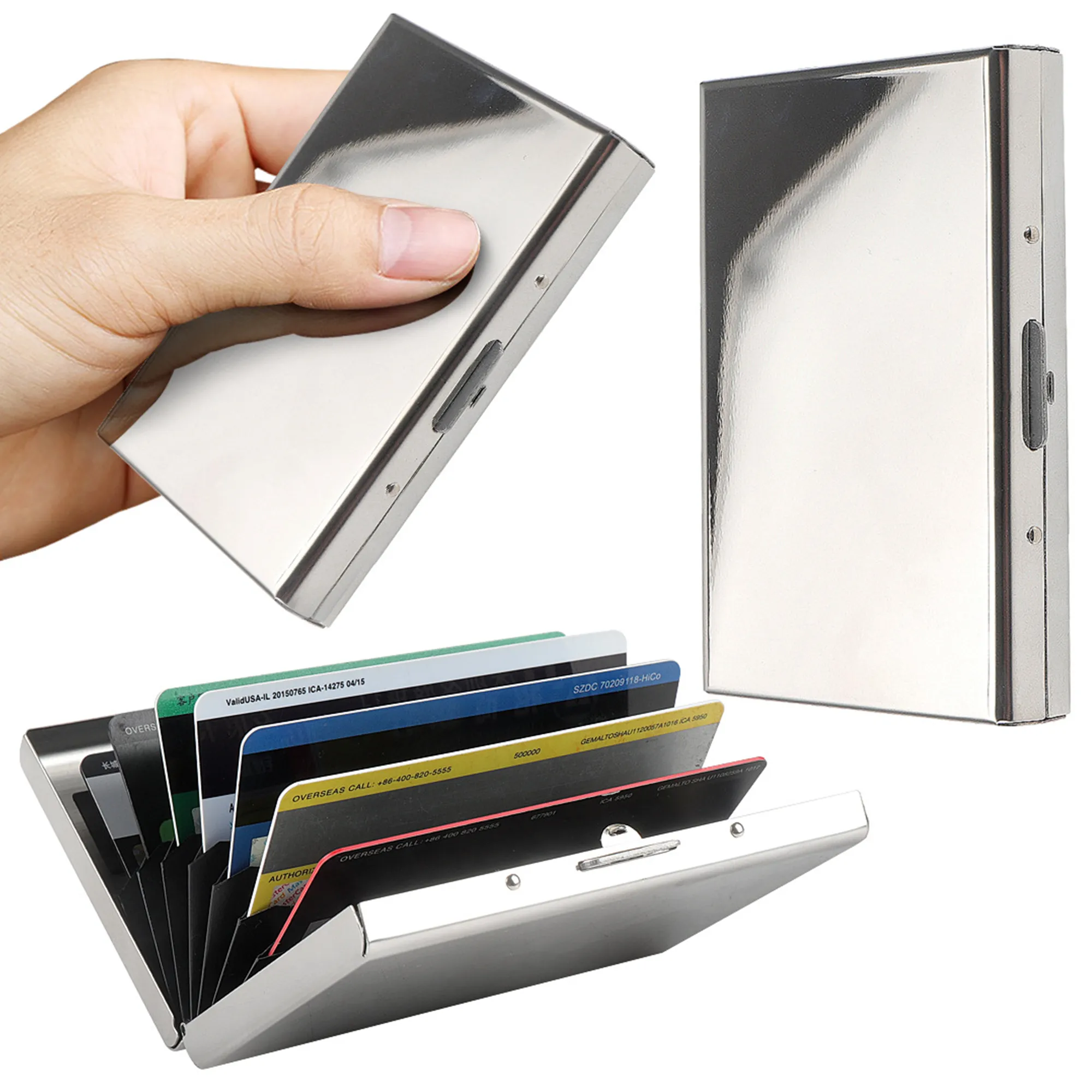 Stainless Steel Card Case 6