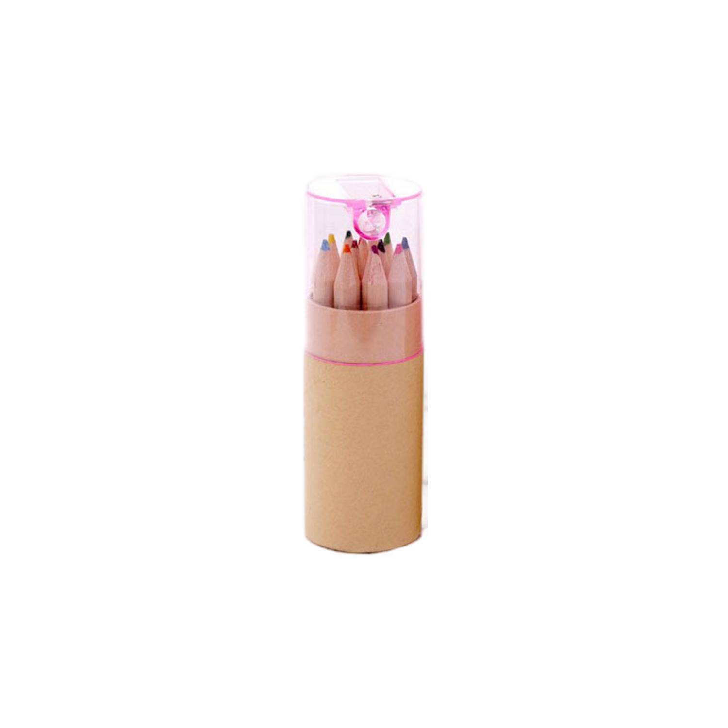 Colors Painting Writing Pencil sets W/ Sharpener case 3