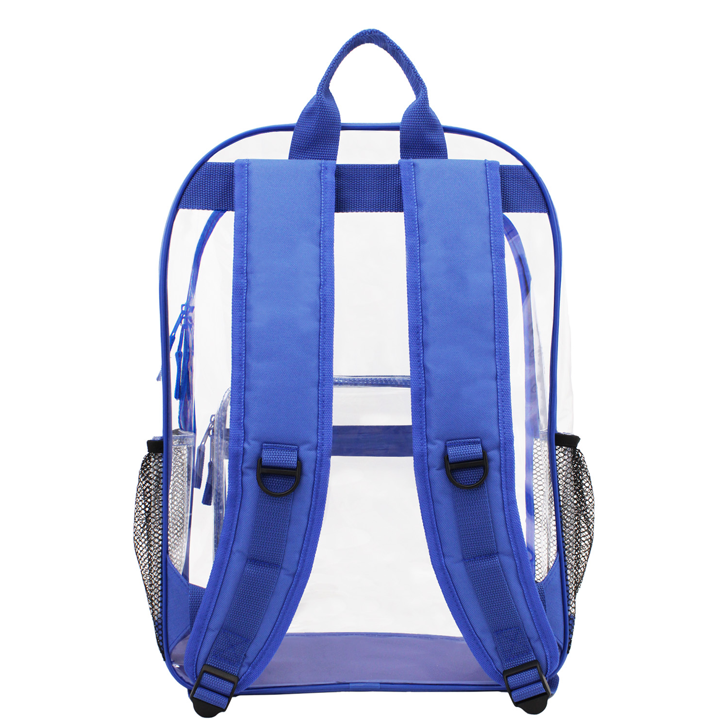 18" Heavy Duty Multi-Function Clear Backpack 14