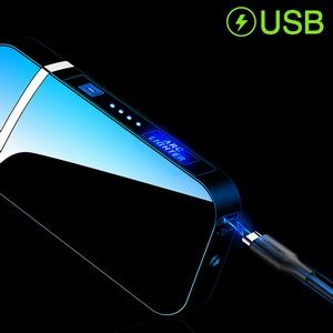 Round Angle Dual Electric Arc Lighter 12