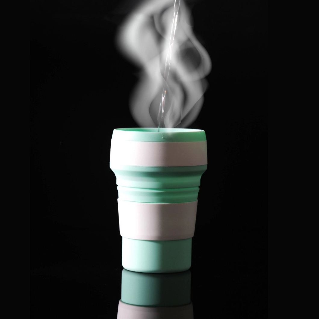 12 Oz Silicone Collapsible Coffee Mug 2