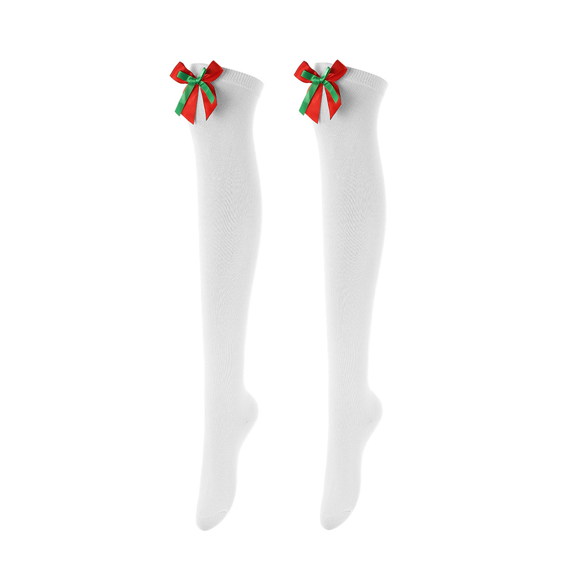 Long Striped Socks Christmas 6
