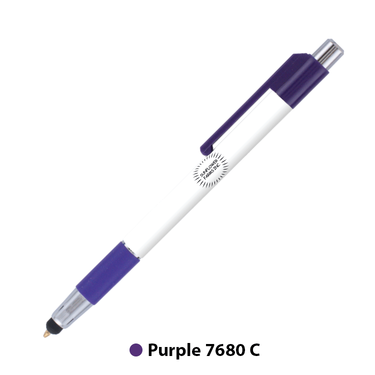 Chromatic Stylus Plastic Pen (Full Color Imprint) 6