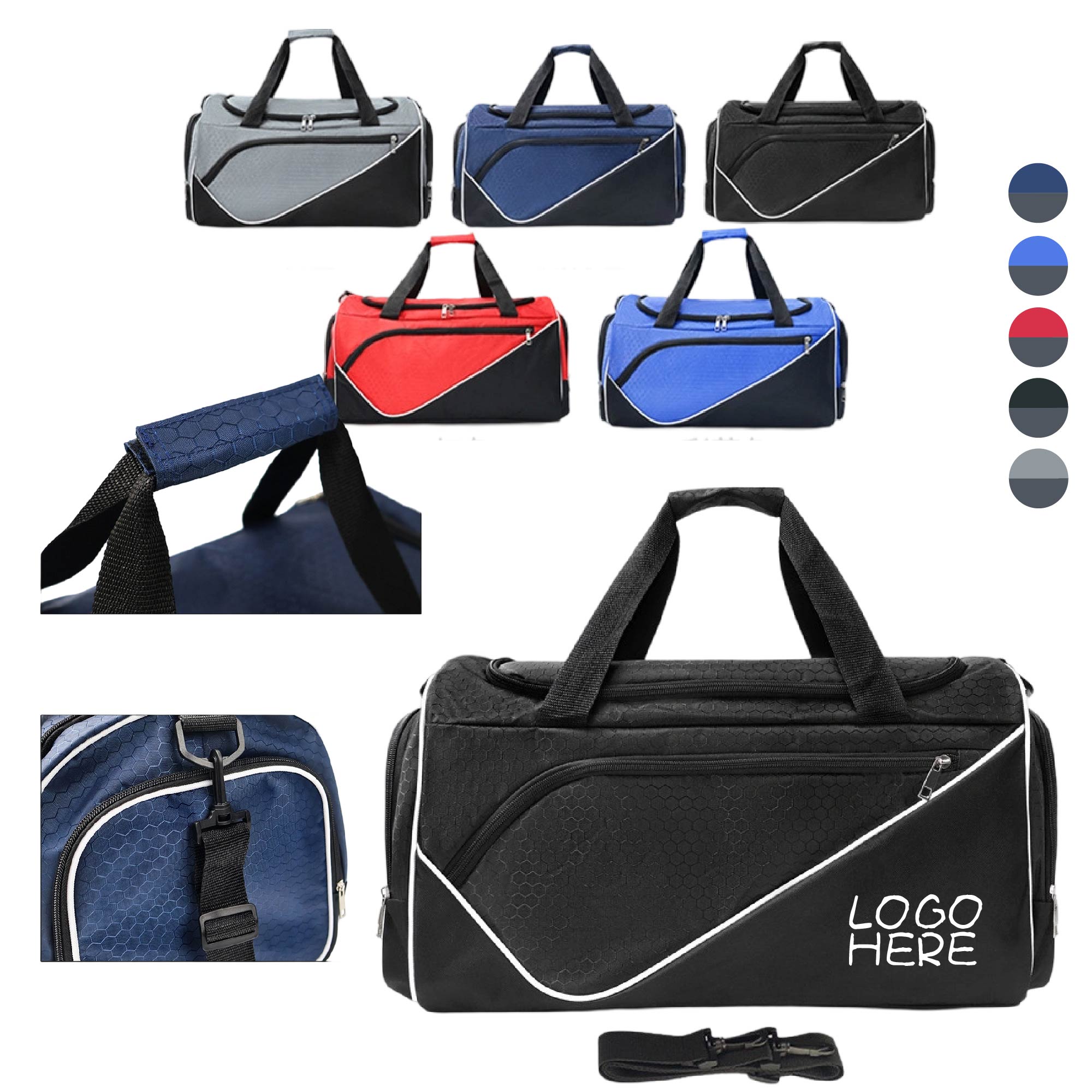 Travel Duffel Bags with Shoes Compartment 1