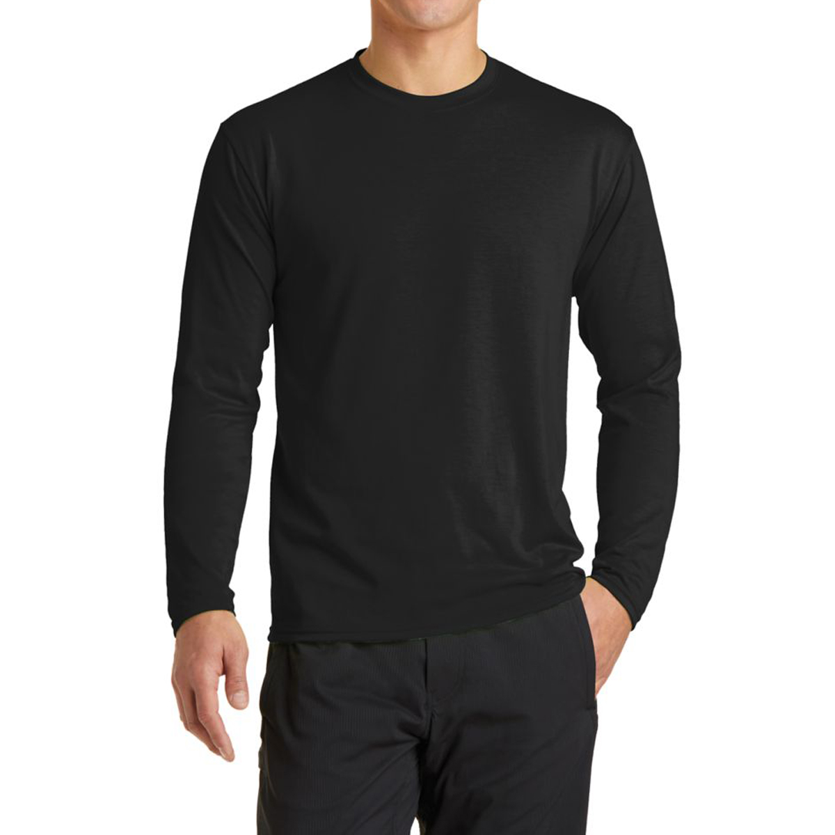 Port & Company® Long Sleeve Performance Blend Tee 9