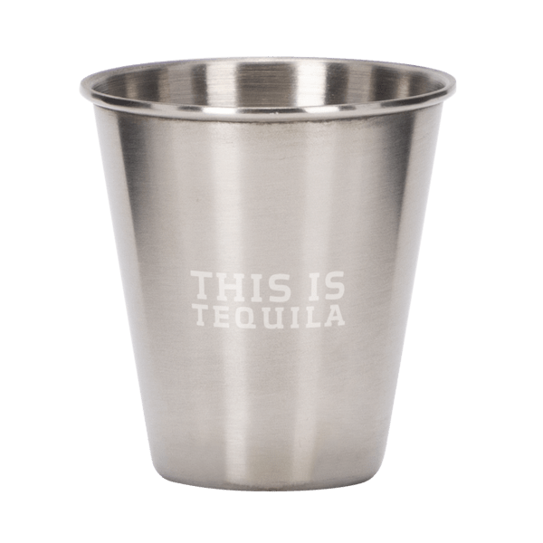 Pound One 2.5  oz Metal Shot Glass 6