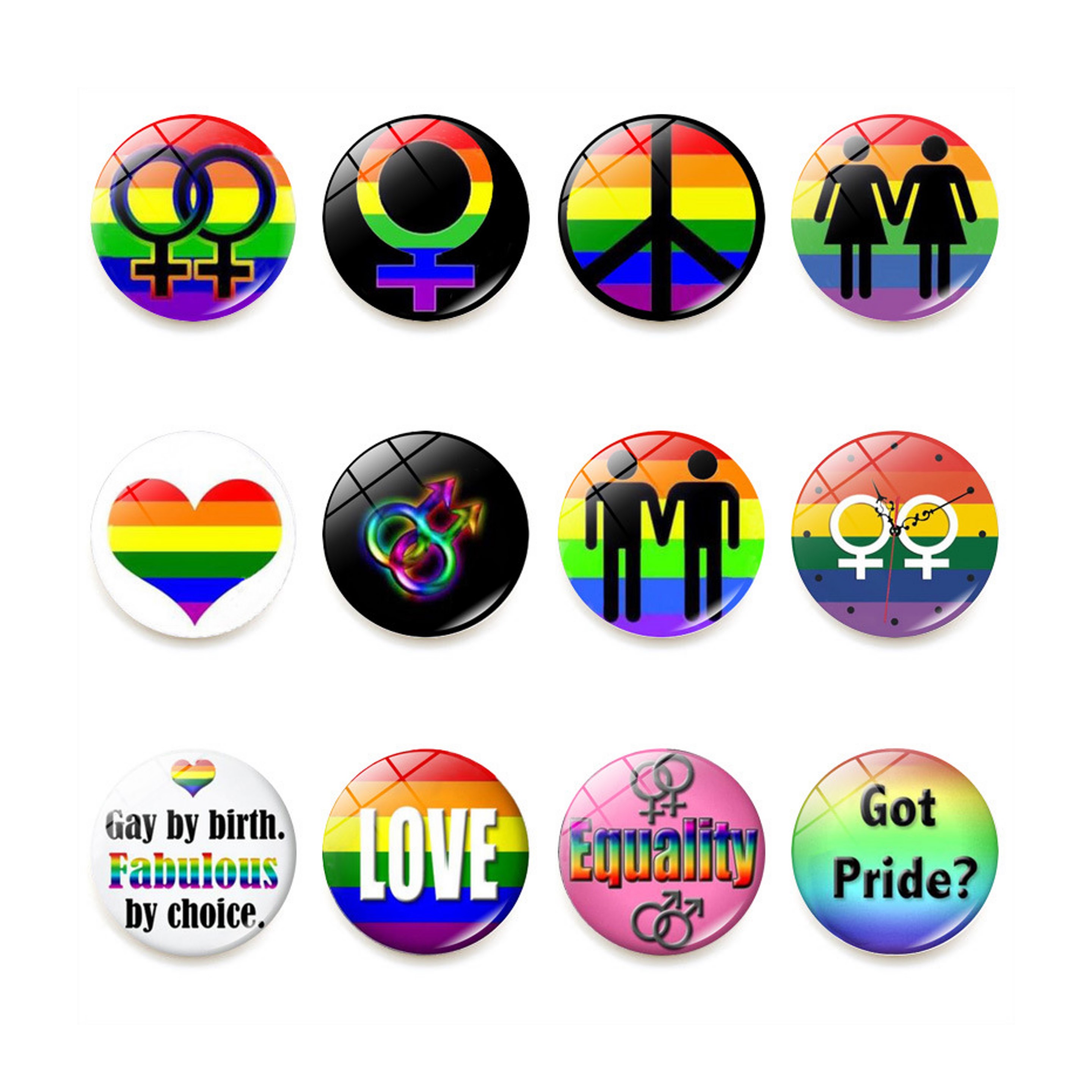 Rainbow Fridge Magnet (direct import) 4