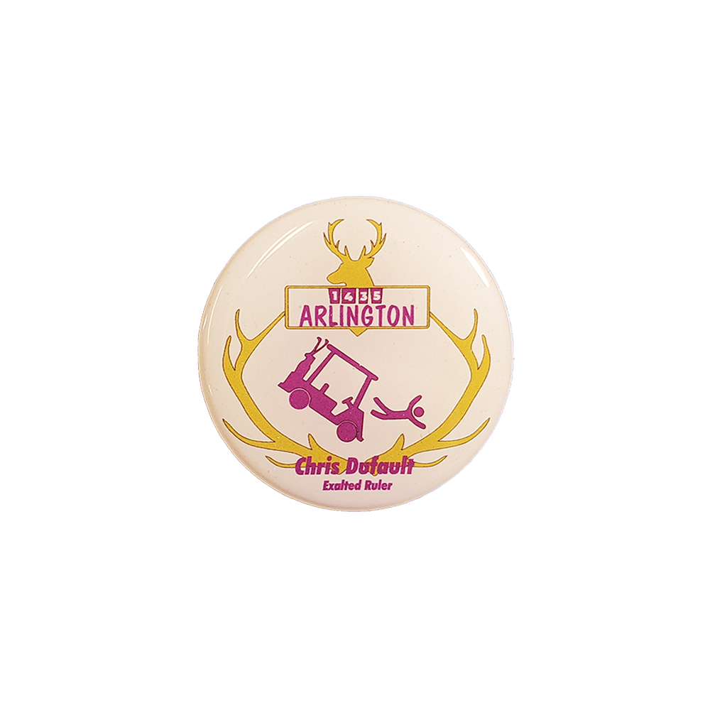 Lapel Pin / Pins with custom shape imprint from 2.1 - 3 Sq.In. 3