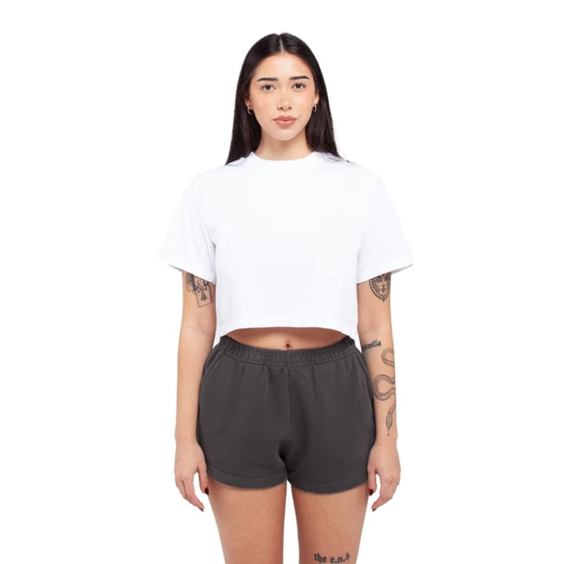 Shaka Wear Ladies' Garment Dye Fleece Shorts 3