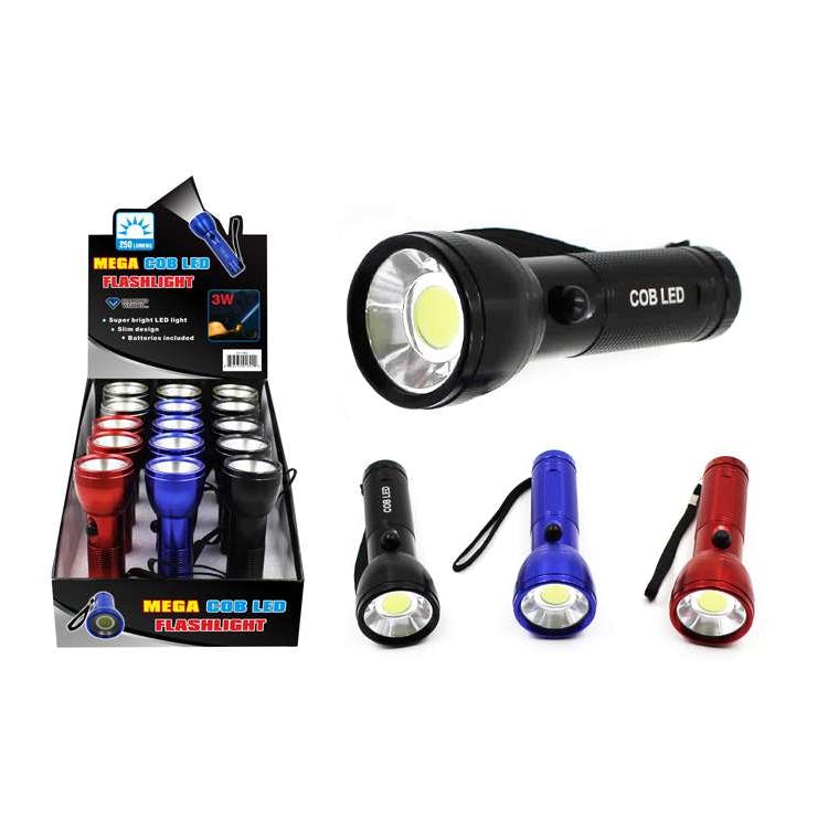 Mega COB LED Flashlight - Assorted 2