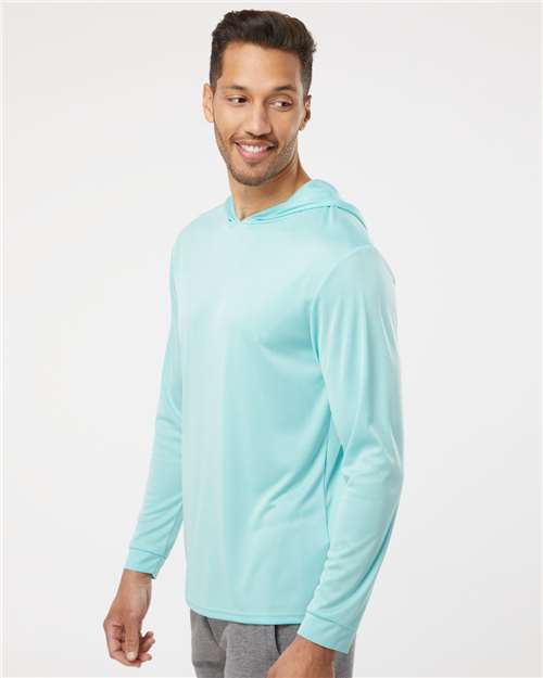 Unisex Bahama Performance Hooded Long Sleeve T-Shirt - 220 62