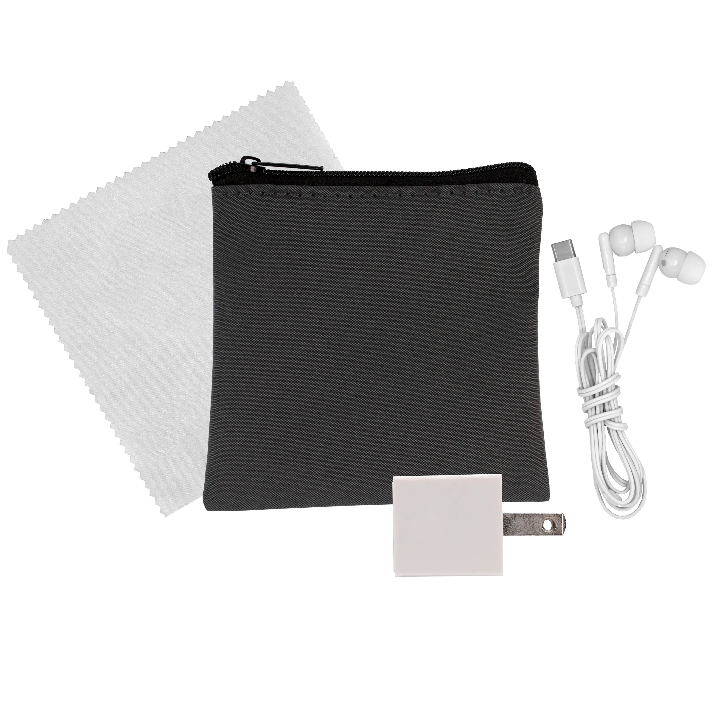 Exec Wall, Cloth & Type C Earbud Set 19