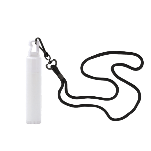 SPF 15 Lip Balm with Hook Cap and Cord Lanyard 5