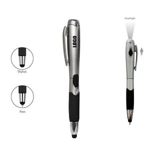 LED Flashlight Pen With Stylus 1