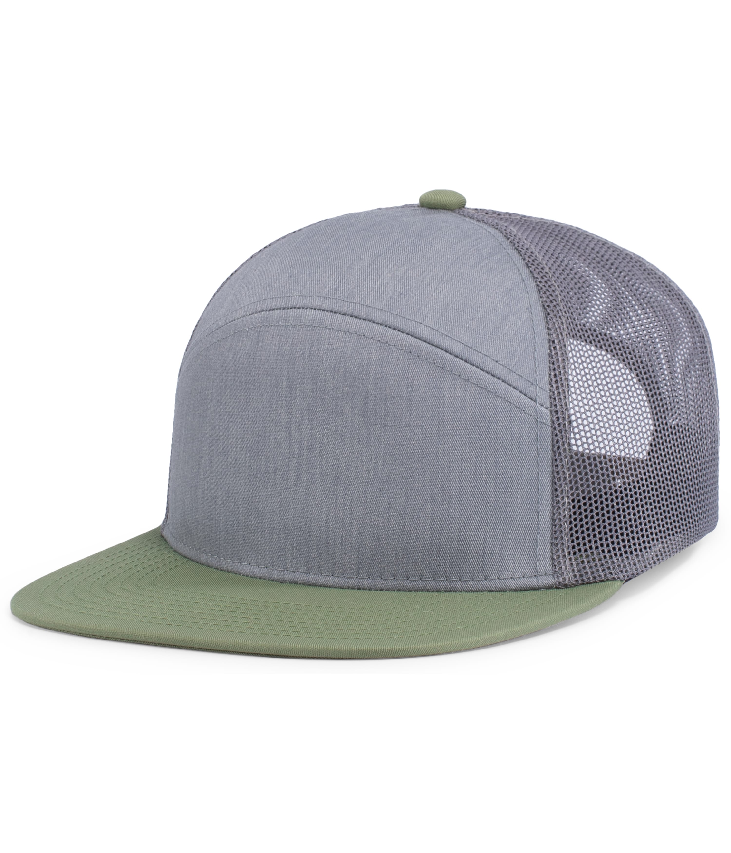 6-Panel Arch Trucker Snapback Cap 5