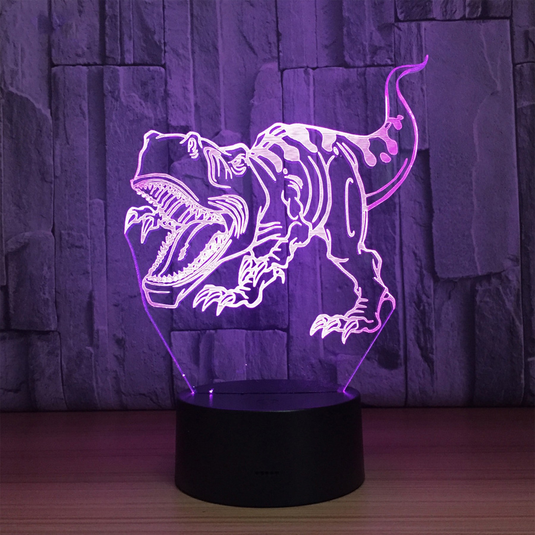 Customizable Pattern Creative 3D Acrylic Night Light 3