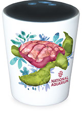 2 Oz. Two Tone Matte Shot Glass 6