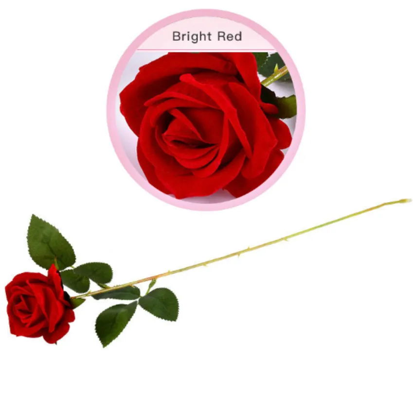 Carlita's Blooms Red Roses Artificial Flowers 7