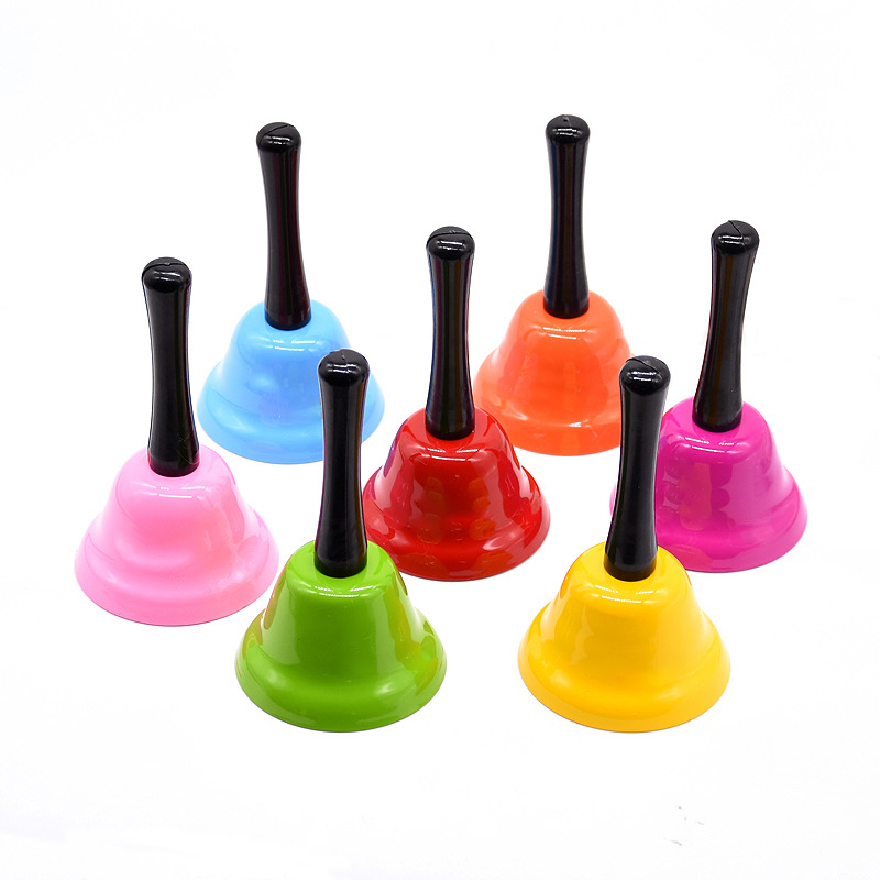 Metal Cowbell Noise Maker with Handle and Key Ring 3