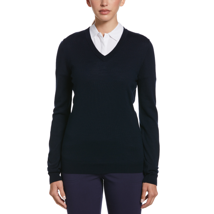 Callaway Ladies Merino Sweater (Ladies V-Neck) 3