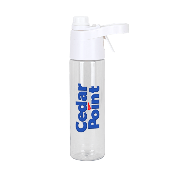 Spritzer 20 oz rPET Spray Water Bottle 37