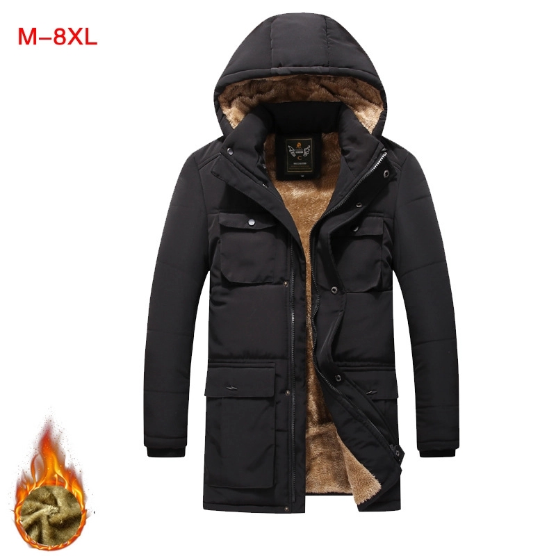 Men's Hooded Warm Coat Winter Parka Jacket 5