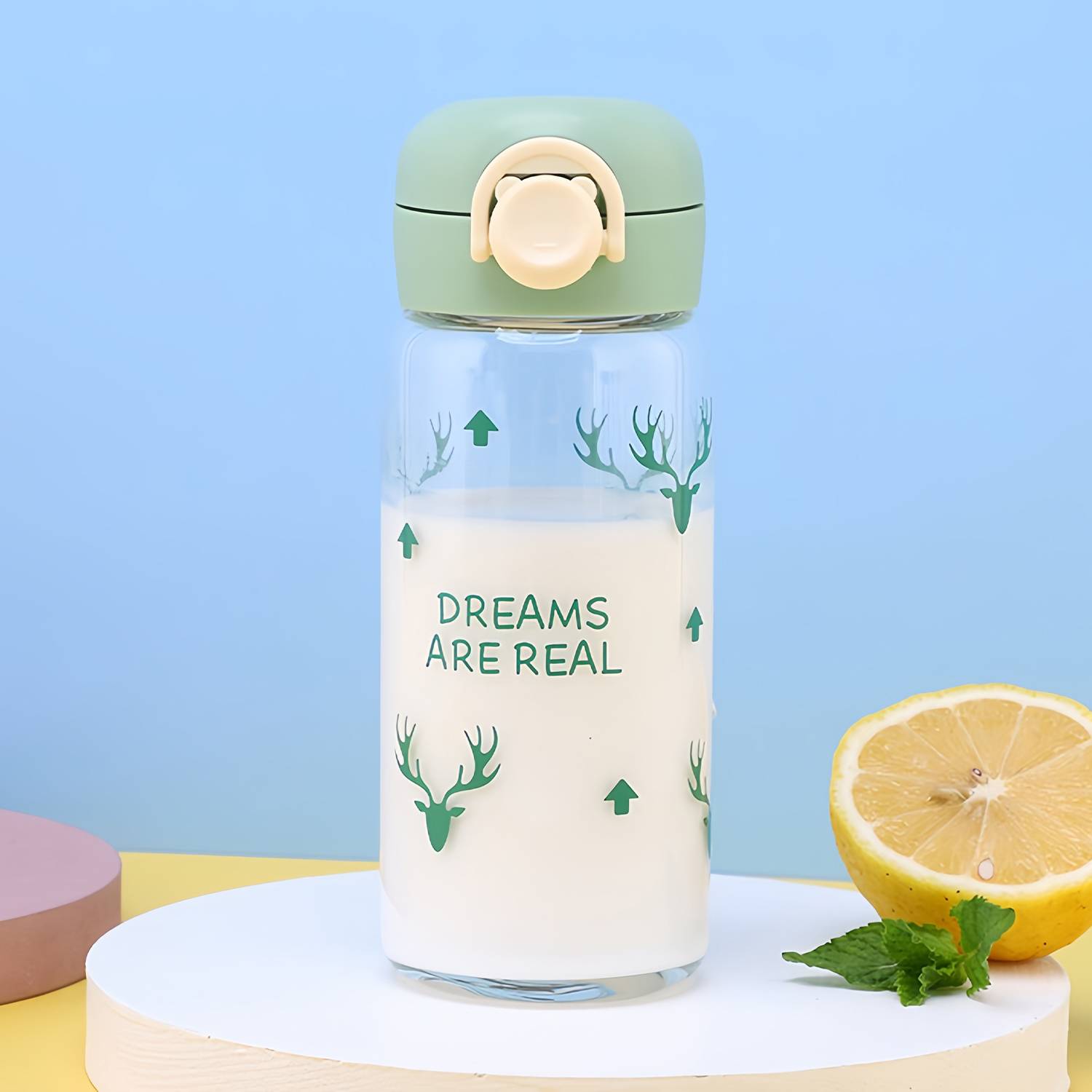 Single-layer Cute Glasses Cup 4