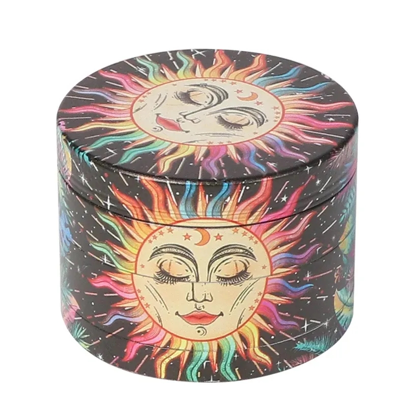 Custom Zinc Alloy Herb Grinder 9