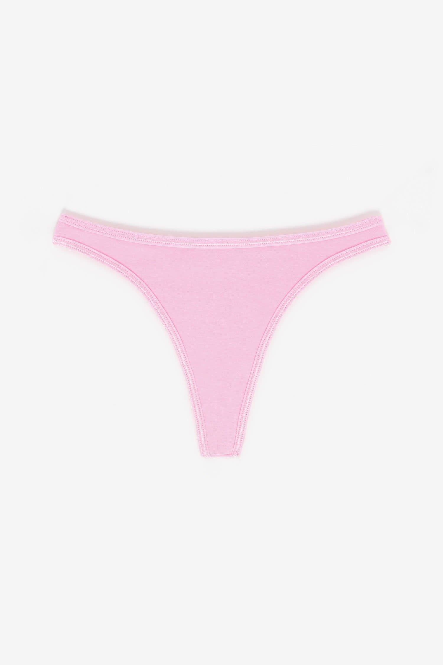 COTTON SPANDEX THONG PANTY 8