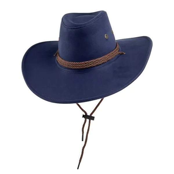 Suede Cowboy Hat - Premium Quality Western Headwear 6