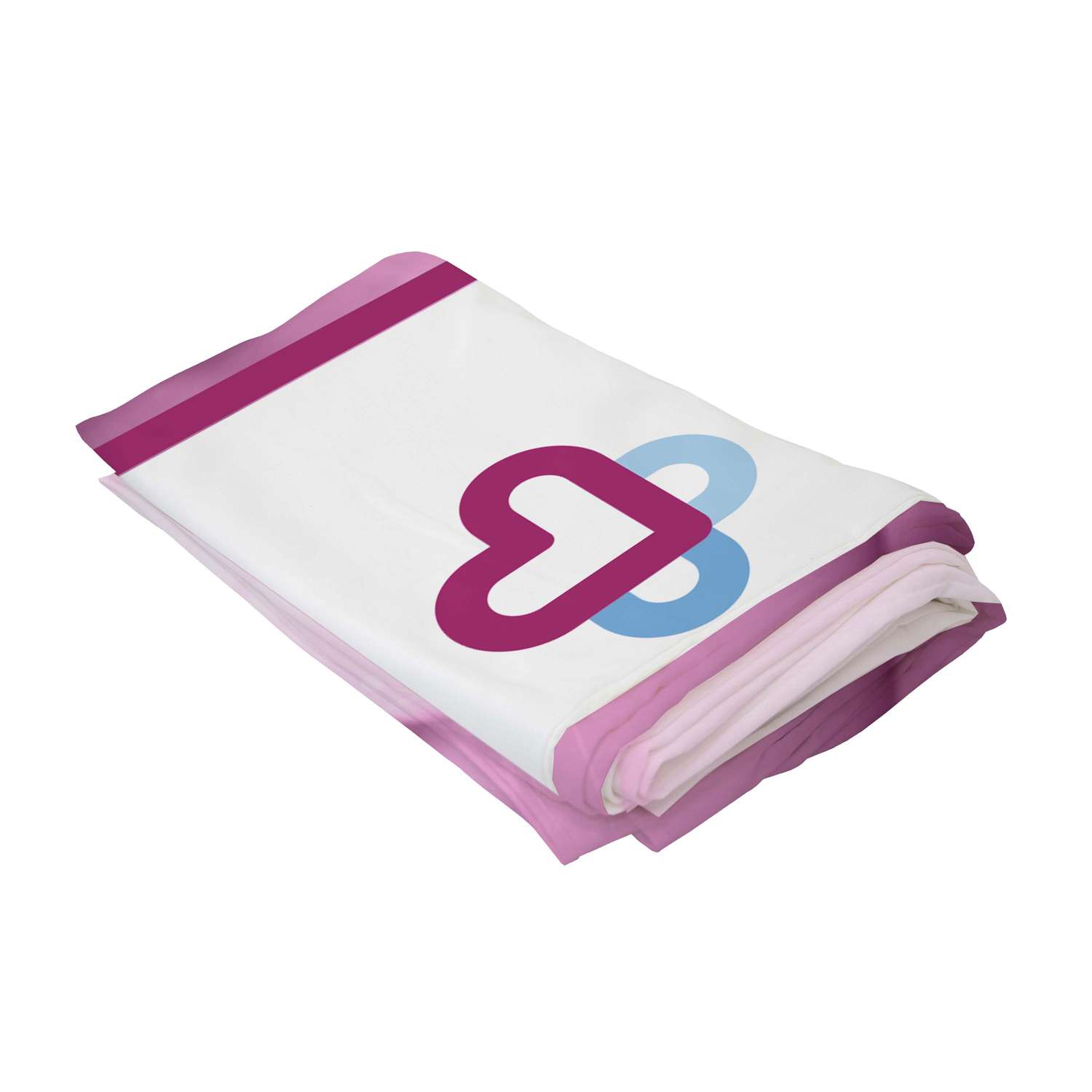 6'W x 90"H EuroFit Straight Wall Graphic Cover (Recycled Polyester Knit)