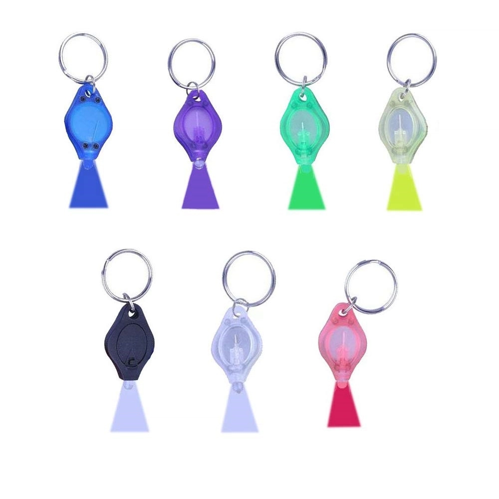 Multi-Colored Light Mini LED Keychain Flashlight 1