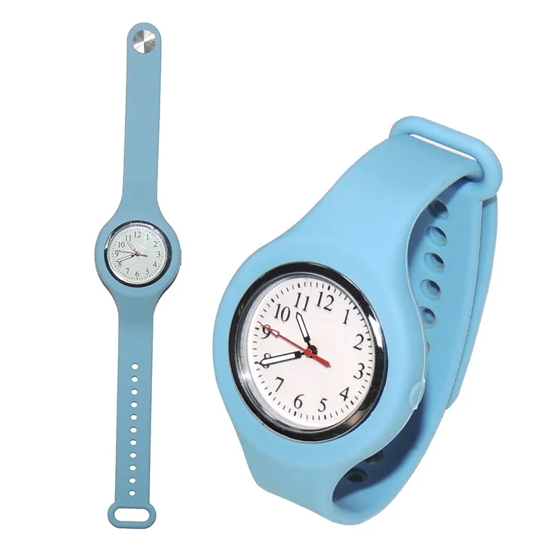 Silicone Quartz Watch Student Gift Wristwatch 7