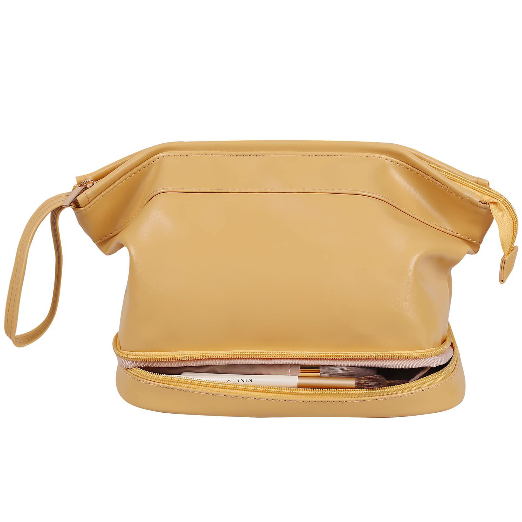 PU Leather Large Capacity Travel Cosmetic Bag for Women 10