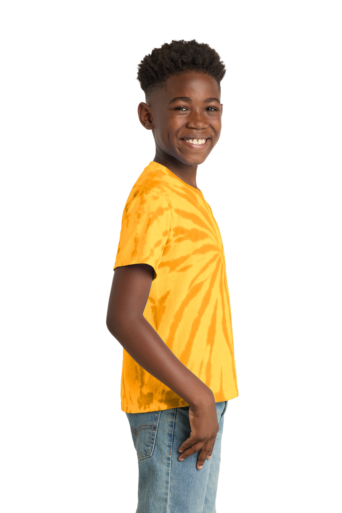 Port & Co Youth Tie-Dye Tee. PC147Y 141