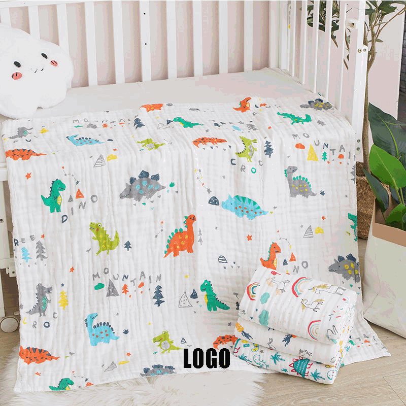 Cotton Muslin Baby Swaddle Blanket 1