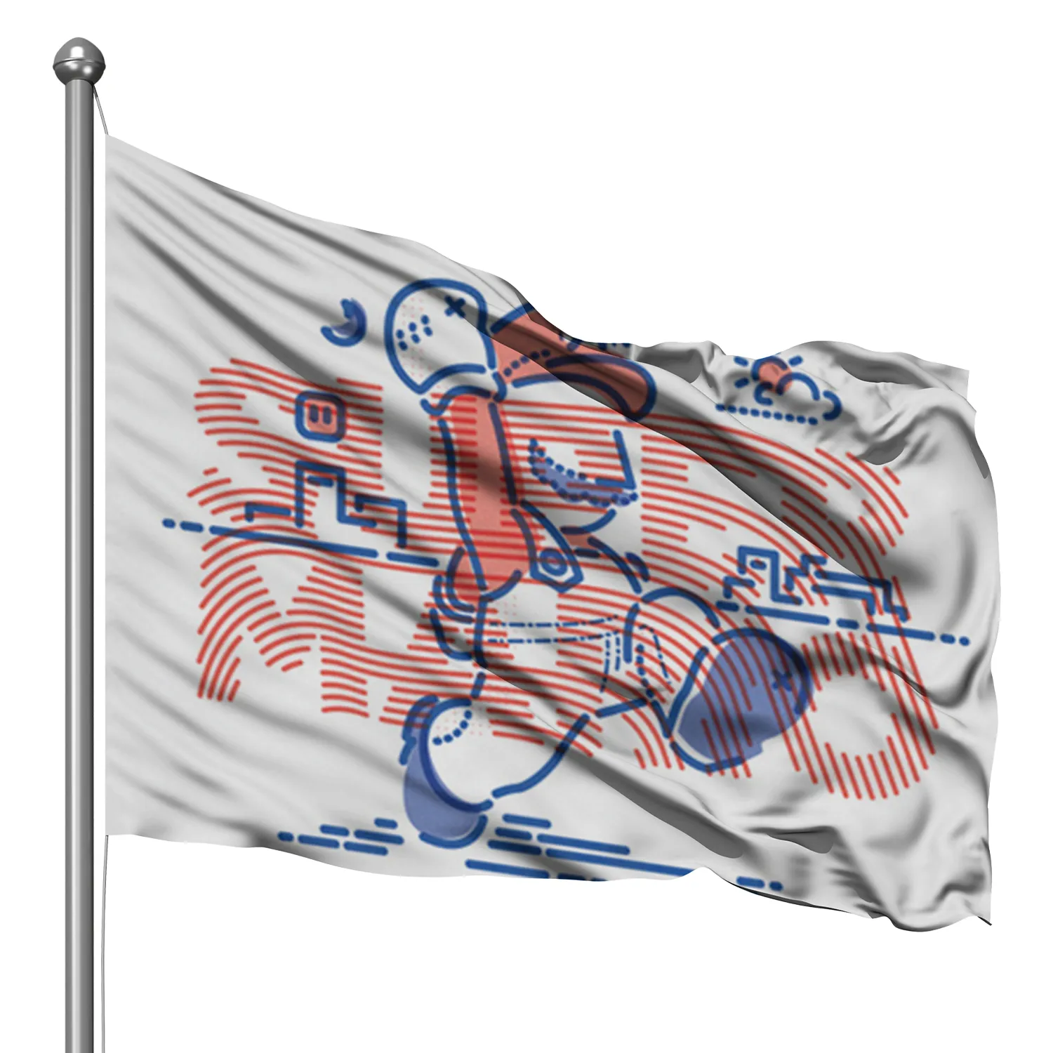 2' X 3' Flag Single-Sided 2