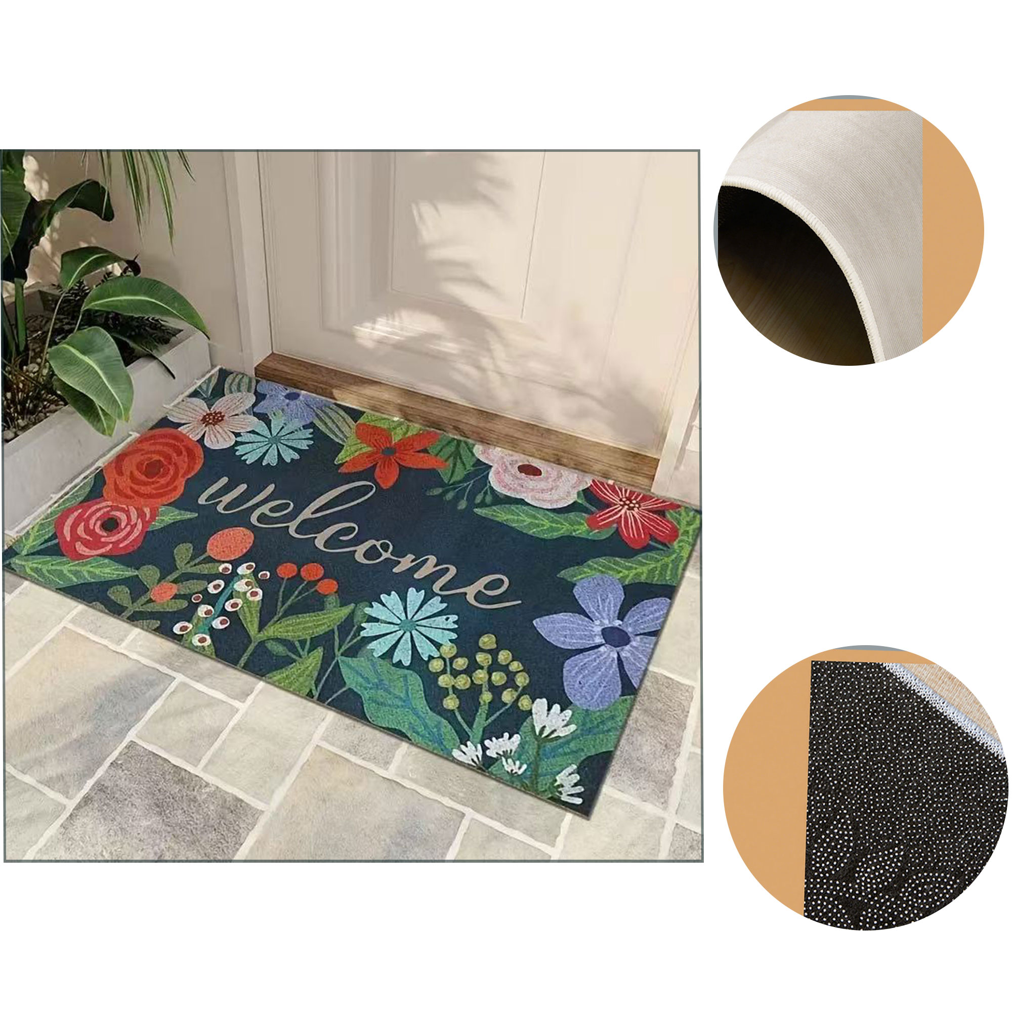Resist Dirt Entrance Rugs for Entryway 2