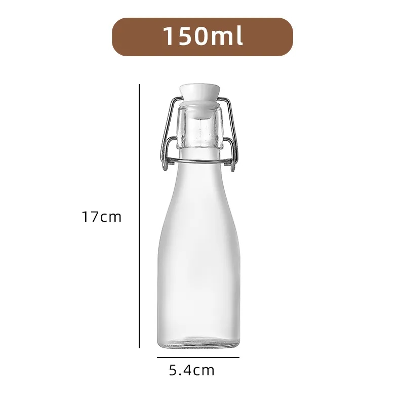Buckle Glass Beverage Bottle 11