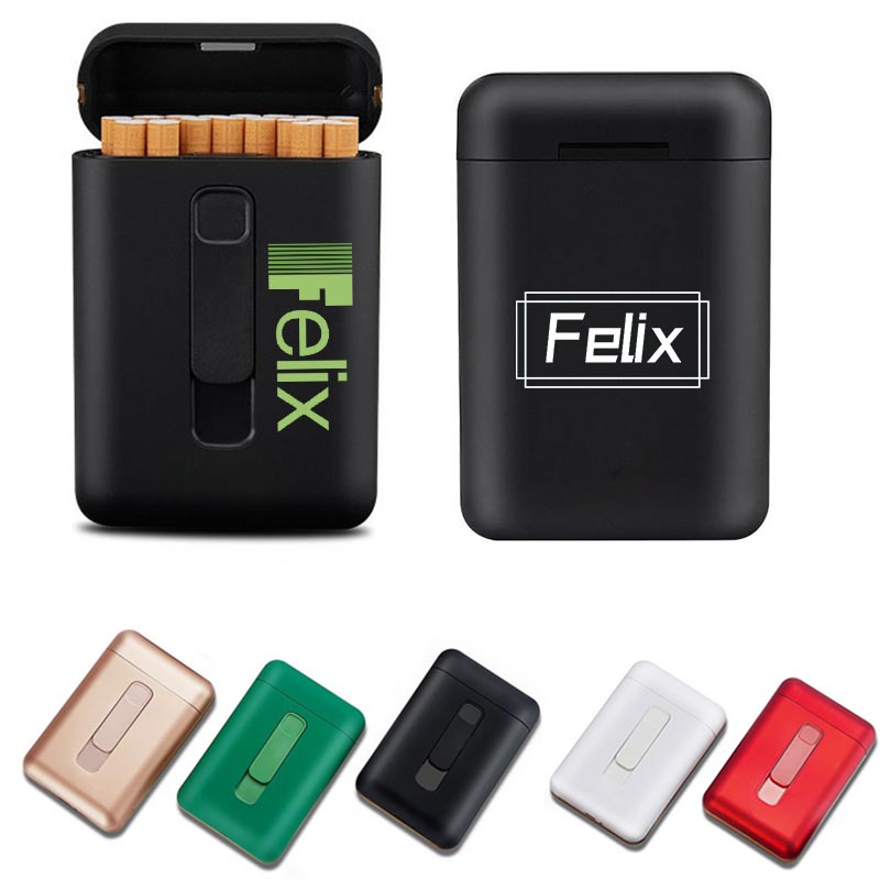Cigarette Case with Electric Lighter 2