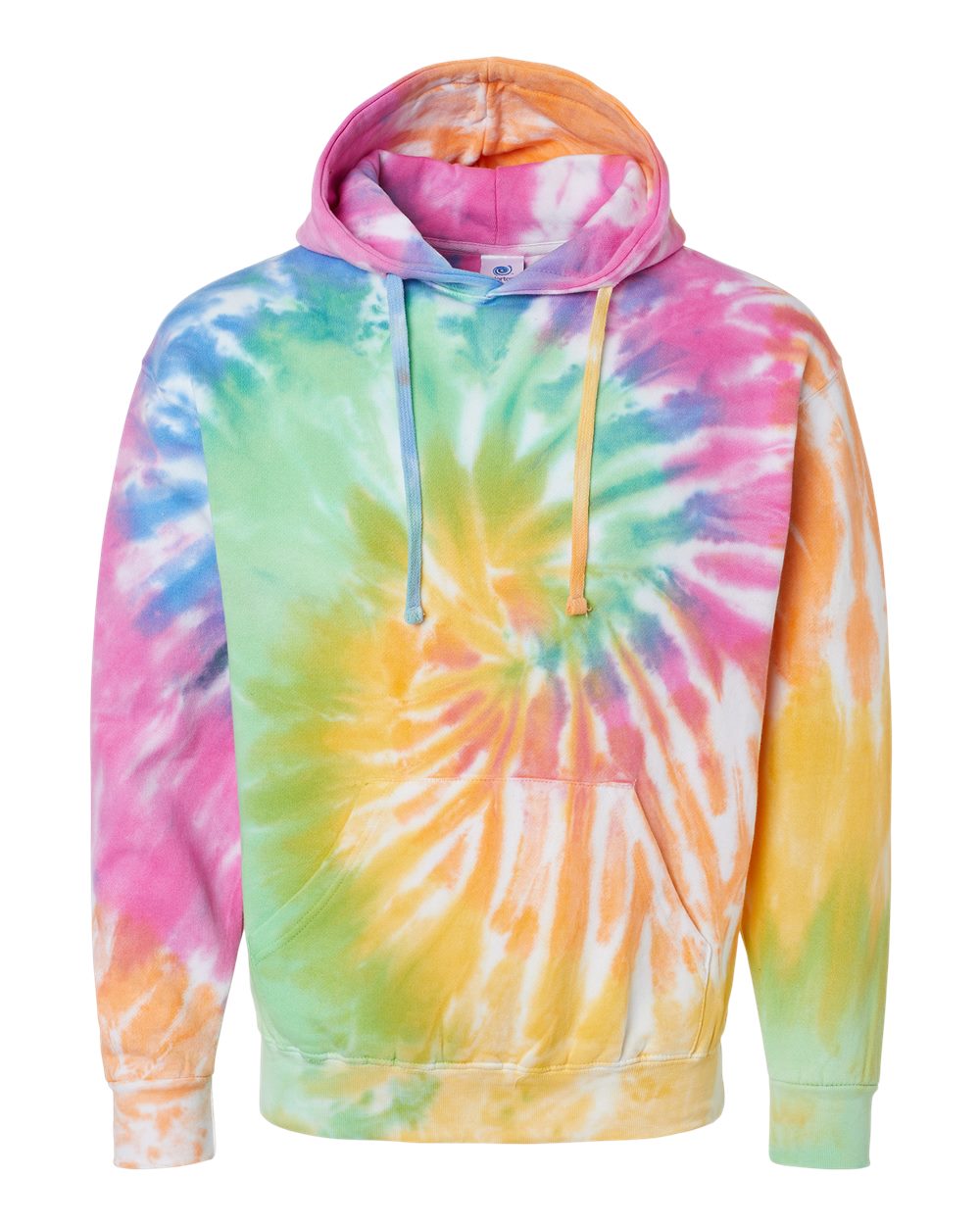 Unisex Tie-Dyed Hooded Sweatshirt - 8777 91