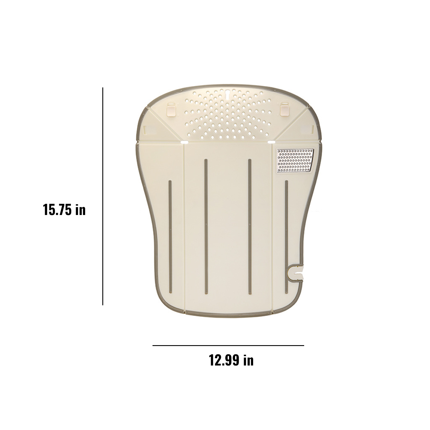 6 in 1 Folding Chopping Board Foldable Cutting Mat Strainer 3