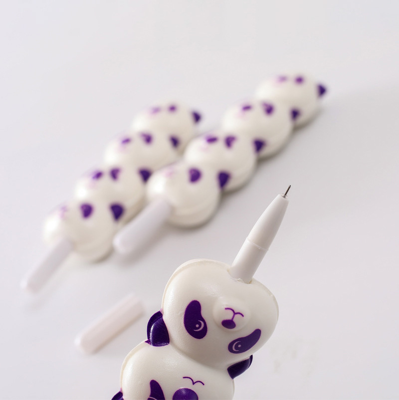 2 in 1 Squishy Pandas Ball Pen and Squeeze Toy 5